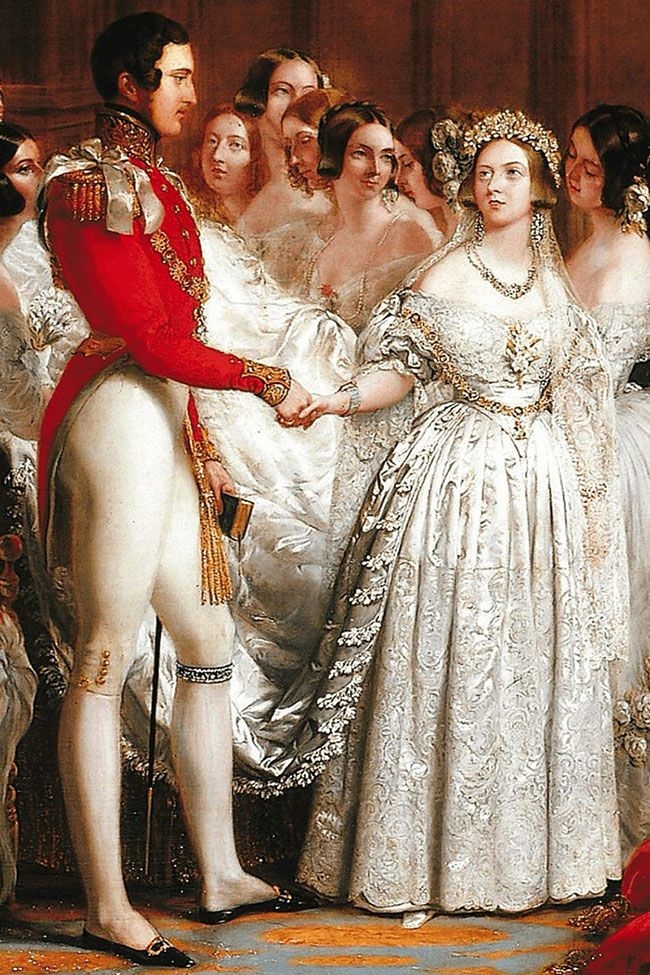 Wedding of Queen Victoria and Prince Albert of Saxe-Coburg and Gotha by George Hayter