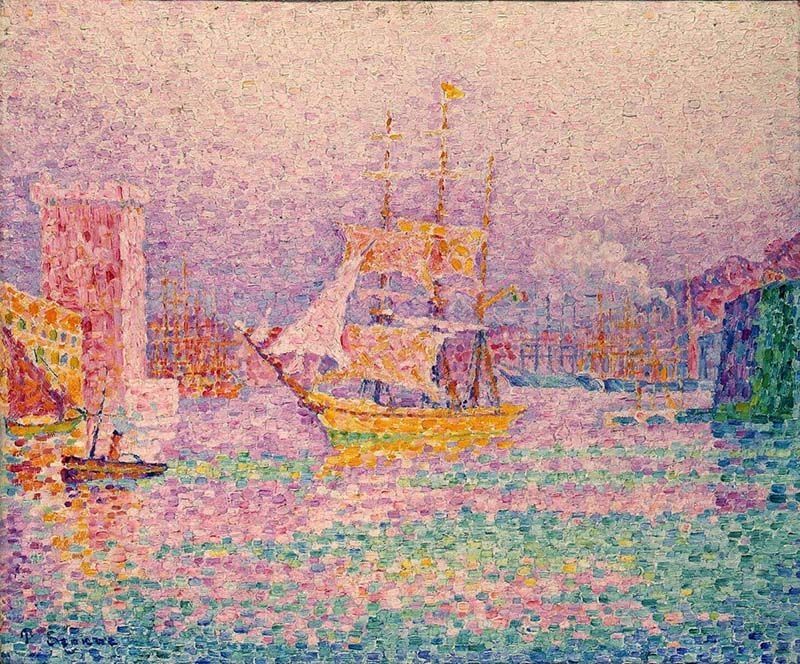 French pointillism for depression