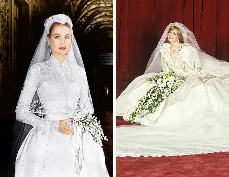 The wedding dress of the 20th century
