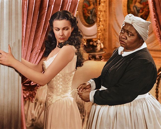 Gone with the Wind Corset Scene
